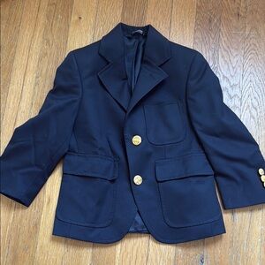 Brooks Brothers Navy Blazer with Gold Buttons